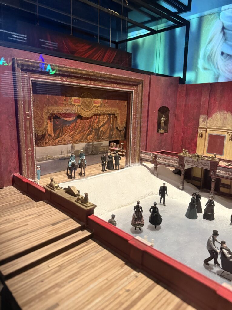 Academy Museum Set Design Exhibit Barbie to Anna Karenina featuring ther work by Sarah Greenwood and Katie Spencer photo by Regina Luz Jordan for Hollywoodland News