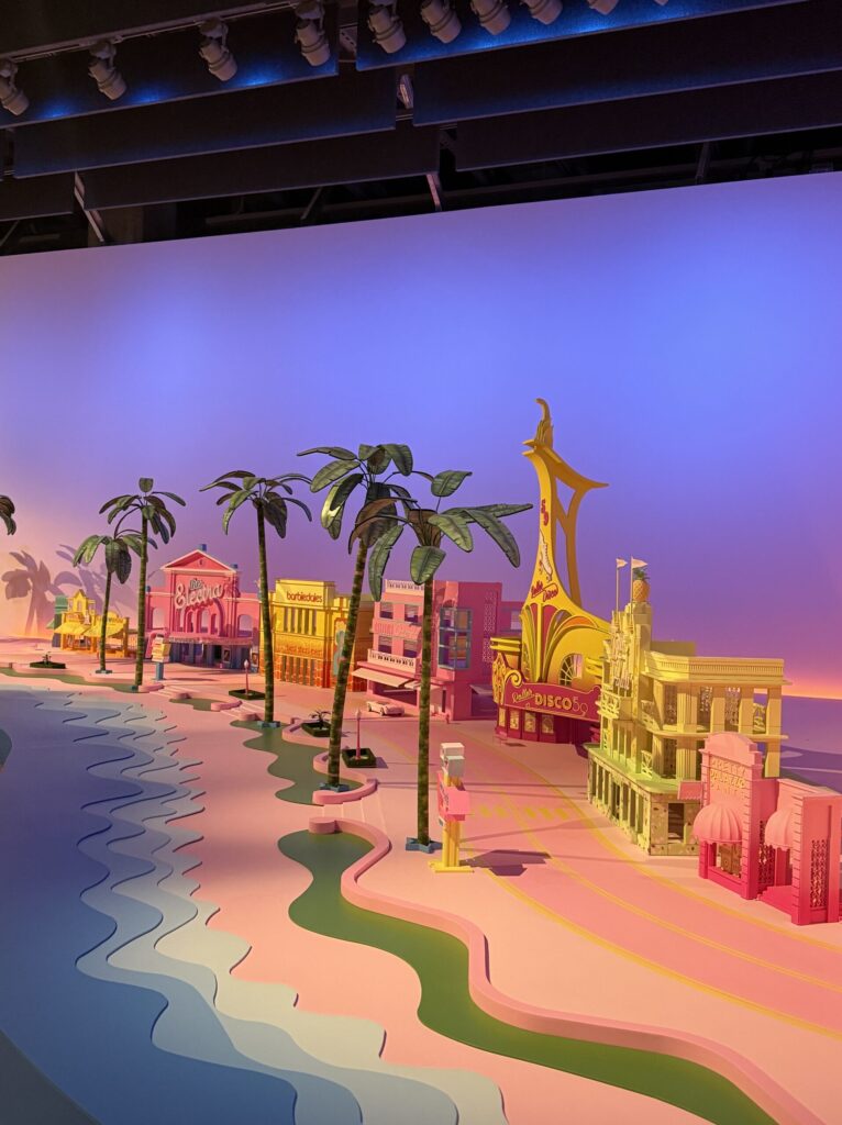 Academy Museum Set Design Exhibit Barbie to Anna Karenina featuring ther work by Sarah Greenwood and Katie Spencer photo by Regina Luz Jordan for Hollywoodland News