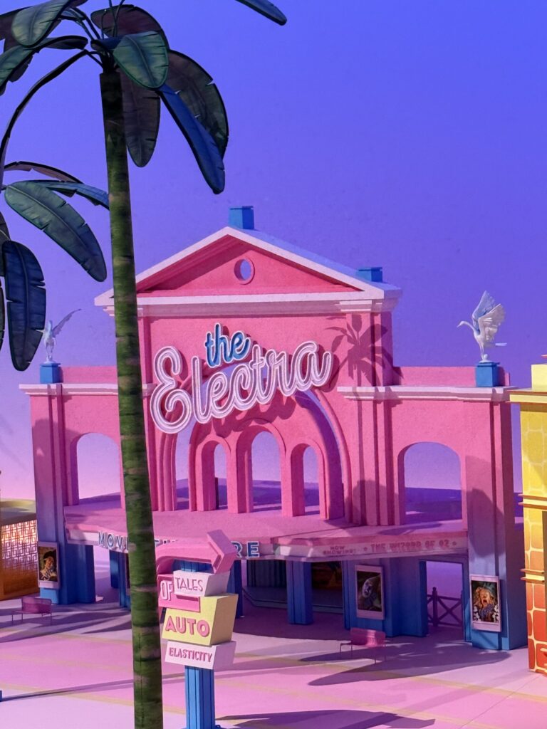 Academy Museum Set Design Exhibit Barbie to Anna Karenina featuring ther work by Sarah Greenwood and Katie Spencer photo by Regina Luz Jordan for Hollywoodland News