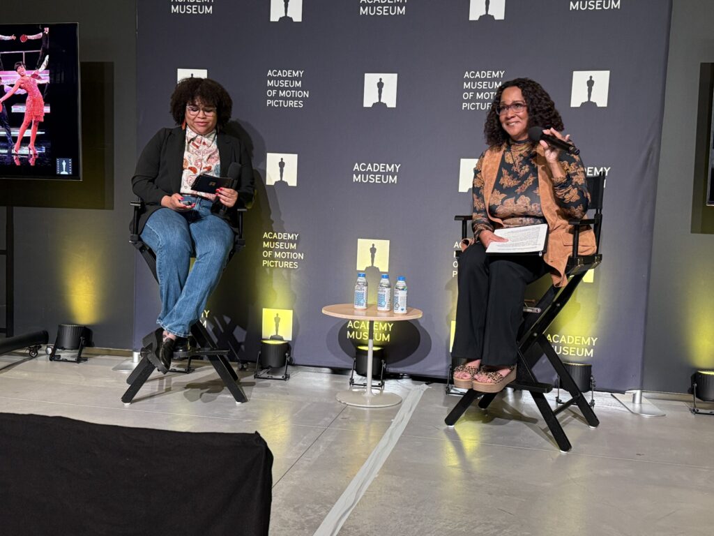Sharen Davis at the Academy Museum of Motion Pictures on June 19, 2025 Photograph by Regina Luz Jordan with Hollywoodland News