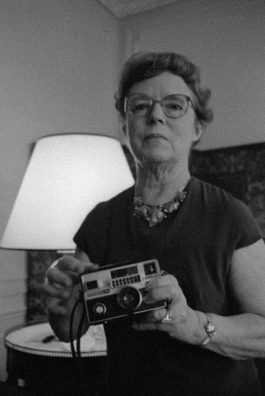 Alma Reville working