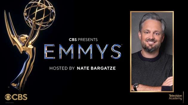 2025 Emmy Nominations, the emmy awards will take place September 14, 2025 hosted by Comedia Nate Bargatze,