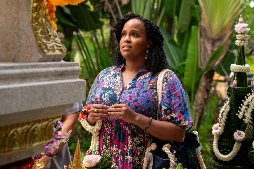 Natasha Rothwell in White Lotus as part of the 2025 Emmy Nominations