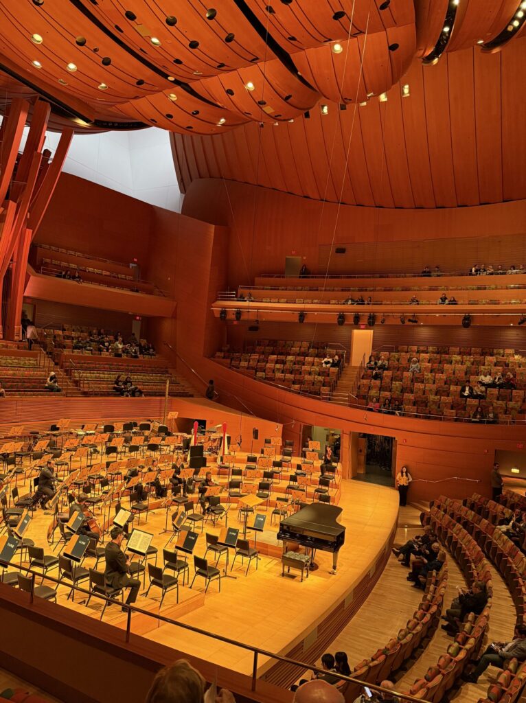 Gershwin & Strauss concert at the Walt Disney Concert Hall photo by Regina Luz Jordan with Hollywoodland News