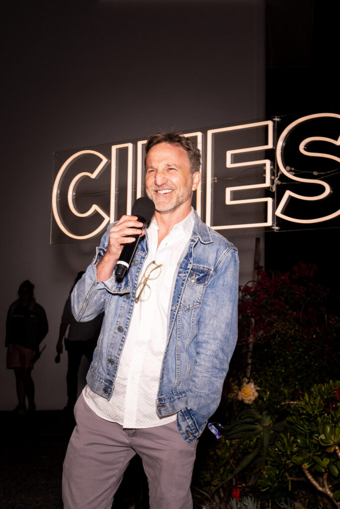 Breckin Meyer attends Cinespia’s screening of ‘Clueless’ at Hollywood Forever Presented by Amazon MGM Studios and Prime Video