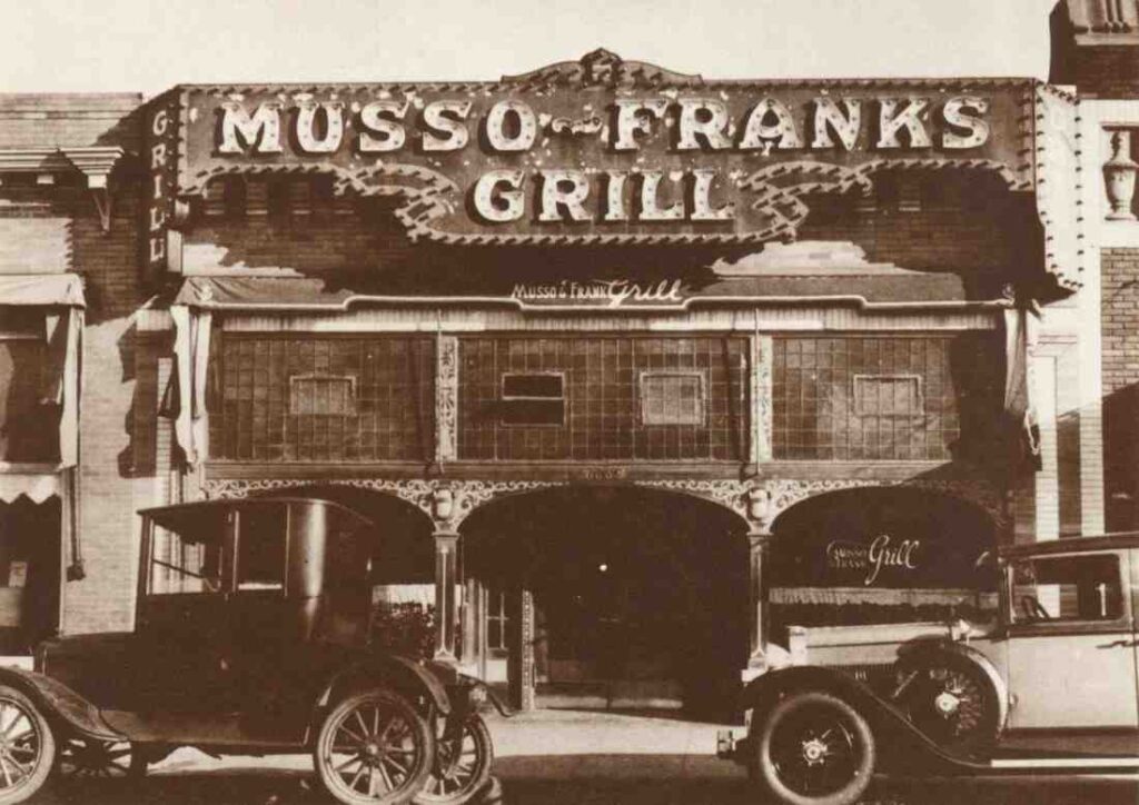 Photo Courtesy of the Musso & Frank Grill
