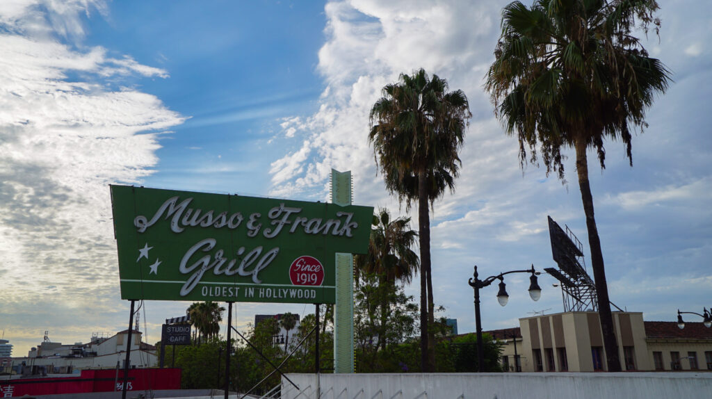 Photo Courtesy of Musso & Frank Grill
