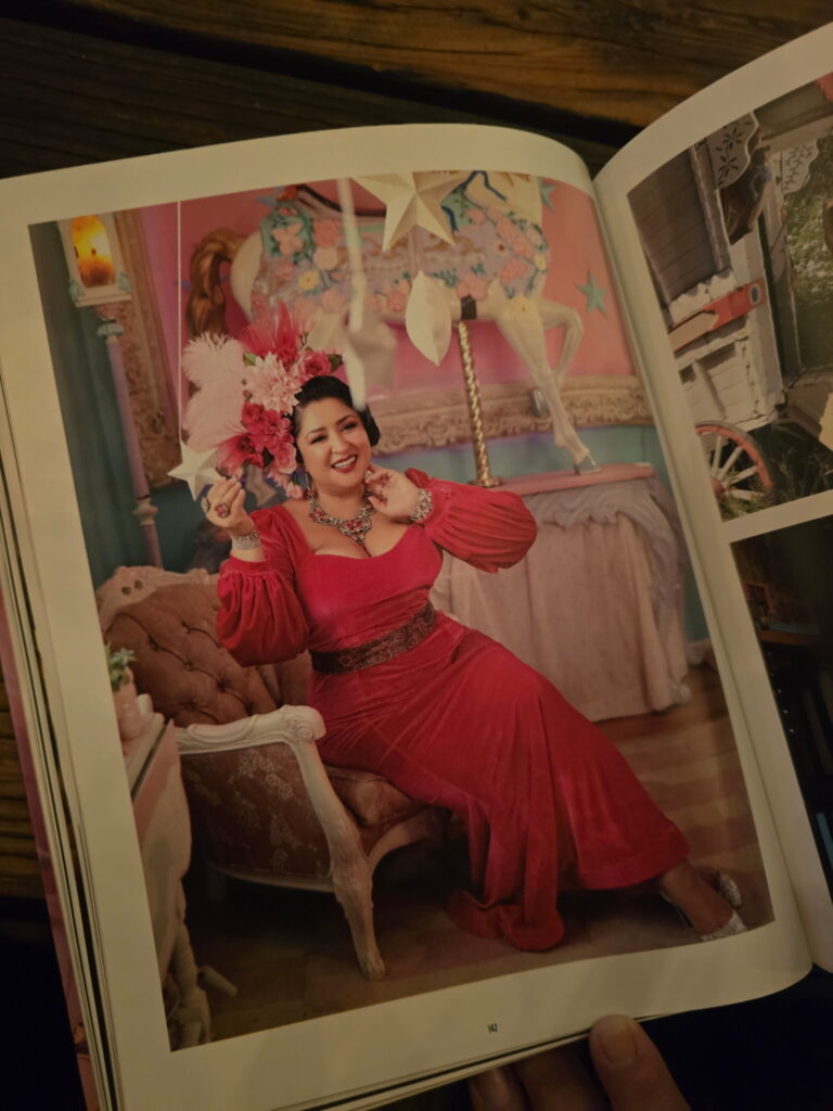 Susana Vestige Book Published by Wonk Press Books at the Launch in Los Angeles. Photo by Miss Luna LoveLee, for Hollywoodland News