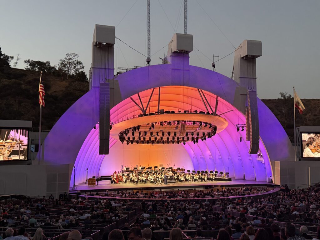 Classical Pride by the LA Philharmonic at the Hollywood Bowl photo by Regina Luz Jordan, Founder & Editor in Chief of the Hollywoodland News.