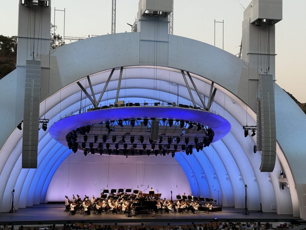 Hollywood Bowl Summer Concert Series Brahms & Grieg Concerto with the LA Philharmonic. Photo by Regina Luz Jordan for Hollywoodland News