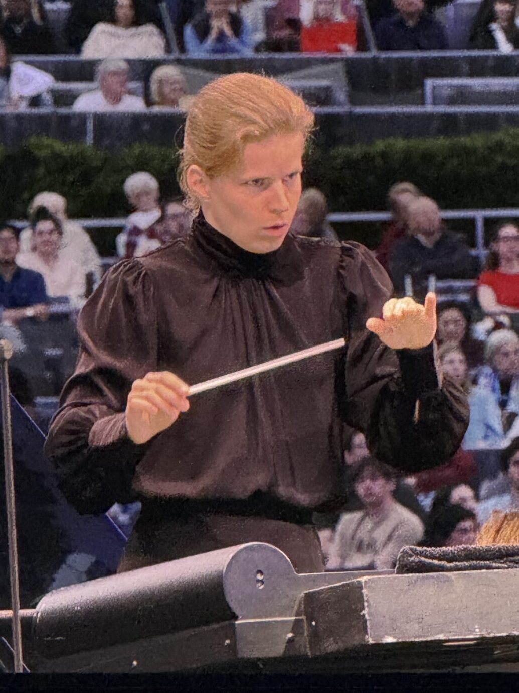 Conductor Tabita Berglund with the LA Philharmonic at the Hollywood Bowl Summer Concert Series 2025 photo by Regina Luz Jordan for Hollywoodland News