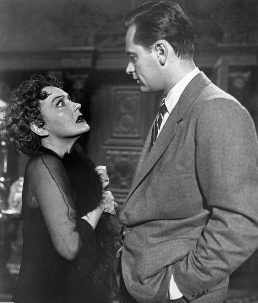 Gloria Swanson with William Holden on the 75th Sunset Boulevard Anniversary